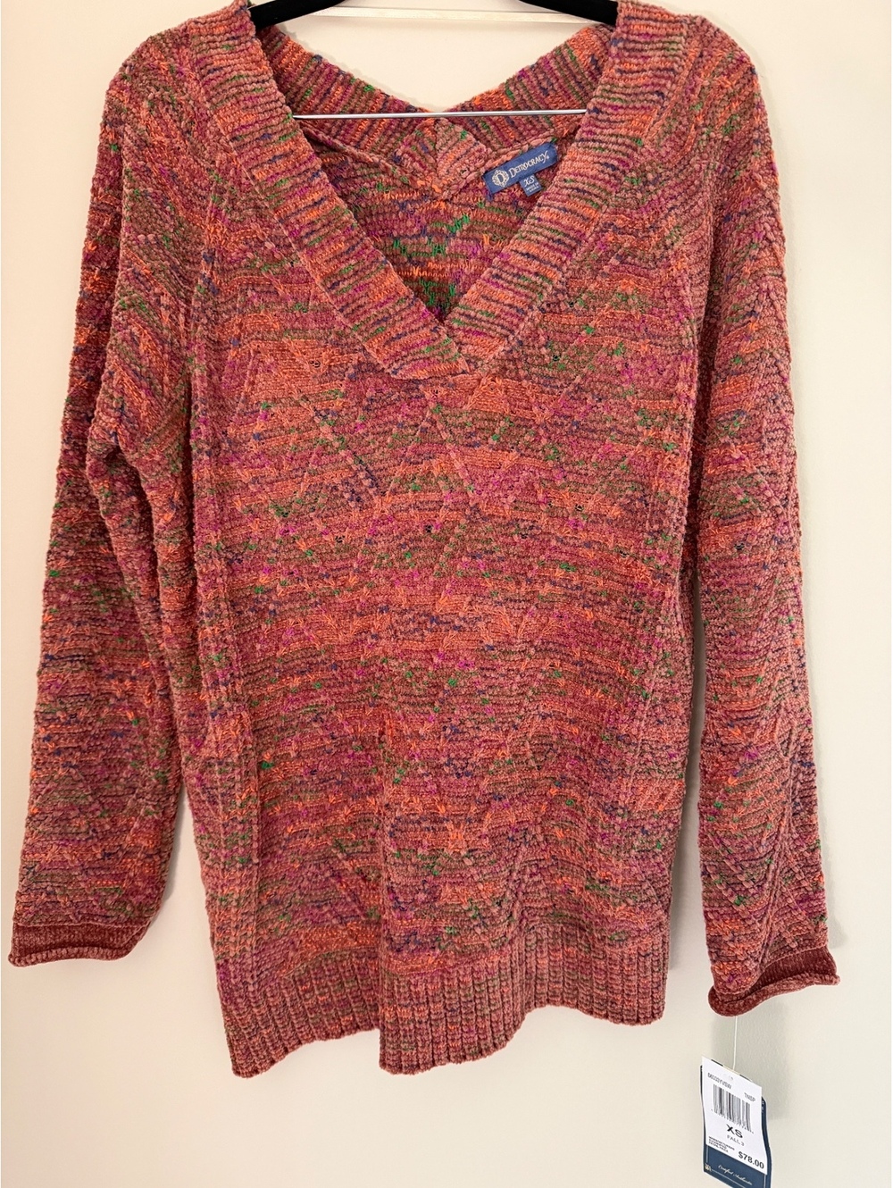XS Democracy sweater $78 NWT